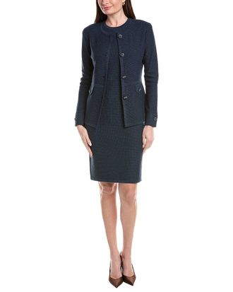 St. John Lurex Pique Jacket