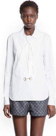 Gucci Cotton Poplin Horsebit Shirt