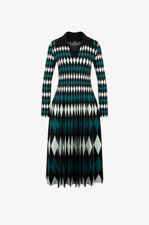 Antonino Valenti Midi-Polokleid aus Jacquard Nicole