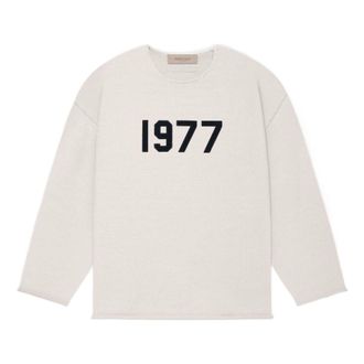Fear of God SS22 1977 Raw Edge Sweater Wheat FOG-SS22-121