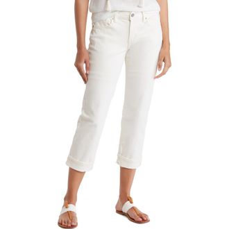 Lucky Brand Sweet Crop Jeans in Clean White Cl at Nordstrom Rack, Size 26