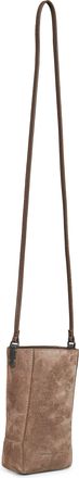 Brunello Cucinelli Womens Phone Case Bc Duo Brown Paper Handbags Hand Bags