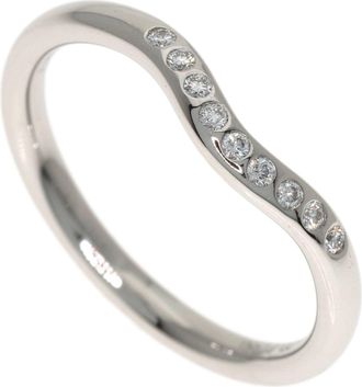 Tiffany & Co. Platinum Platinum 950 Band Ring (Pre-Owned)