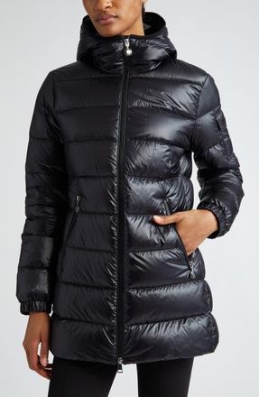 Moncler Glements Down Parka in Black at Nordstrom, Size 3