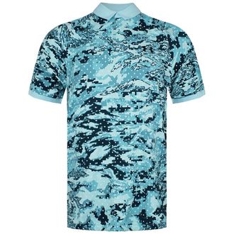 Under Armour Iso-Chill Penta Dot Heren Blauw Golf Poloshirt