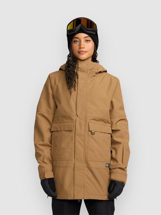Volcom Qc Cruiser Ins Chaqueta marr&oacute;n