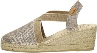 Toni Pons Triton Wedge - Dames - Sleehakken - Grijs - 36 EU - Schoenen