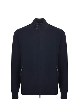 Paolo Pecora Wool And Cotton Blend Cardigan