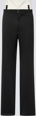 Dolce & Gabbana Wool-blend twill straight pants