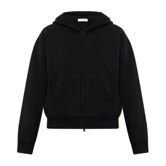 Fear of God Zip-throughs, female, Black, Size: XS Classic Full Zip Hoodie