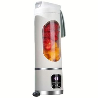 Trade Shop Trade Shop - Mini Frullatore Portatile Spremiagrumi Elettrico Frutta Mixer 450ml Ricaricabile Usb