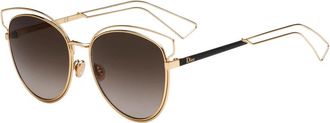 Dior Sideral 2 Zonnebril - Dames - Zonnebrillen - Geel - 56 MM - Accessoires