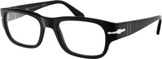 Persol Stijlvolle Optische Bril Model 0Po 3324V - Heren - Brillen - Zwart - 54 MM - Accessoires