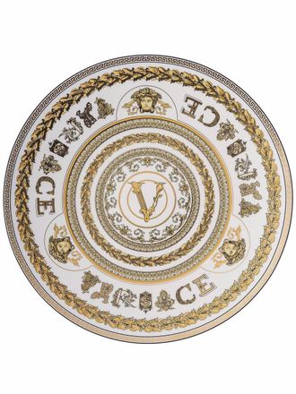 Versace Virtus Gala 17cm plate - unisex - Porcelain - One Size - White