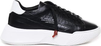 Giuliano Galiano Nemesis Sneakers - Heren - Sneakers - Zwart - 45 EU - Leer - Schoenen