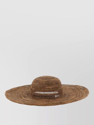Ibeliv raffia wide brim sun hat