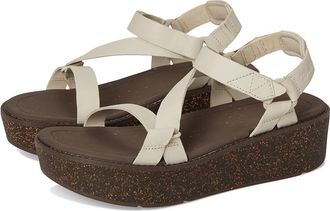 Teva Madera Wedge Womens Shoes Birch : 10 B - Medium, Leather