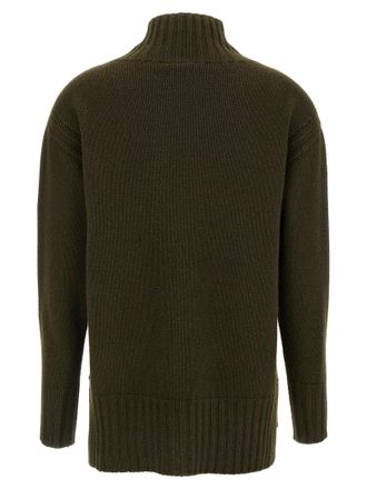 Tom Ford Cashmere Blend Turtleneck Sweater - Olive