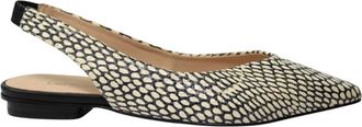 Carmens Schoenen, Dames, Beige, 36 EU, Ballerina platte schoen