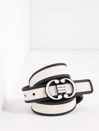 Talbots Reversible Belt - Ivory - Medium Talbots