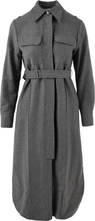 Beatrice .B Native 90 Shirt Dress - Dames - Shirt Kleedjes - Grijs - XS - Wol - Kleedjes