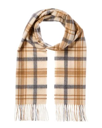 Amicale Cashmere Scottish Plaid Cashmere Scarf