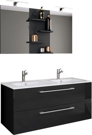 ebuy24 Lavabo De 3 Piezas Budasi Sp 128x112x46 - Vcm