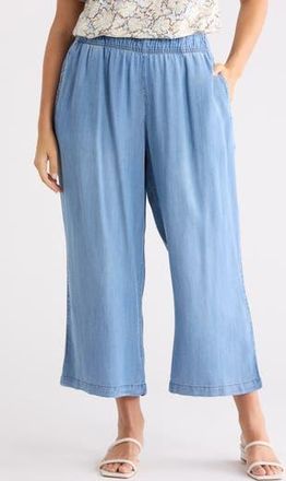 Workshop Pull-On Straight Leg Pants in Med Wash at Nordstrom Rack, Size 1 X