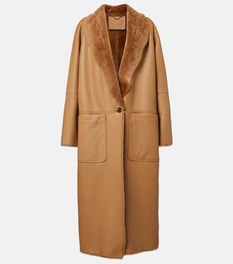 Dorothee Schumacher Soft Touch shearling-lined leather coat