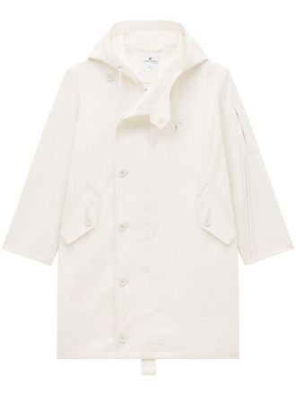 Courr&egrave;ges Parka con cappuccio - Toni neutri