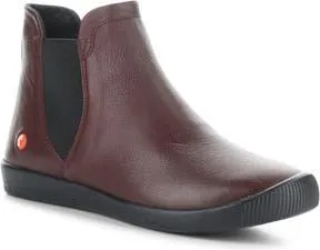 Softinos Itzi Chelsea Boot in 018 Dark Red/black S at Nordstrom Rack, Size 9-9.5Us / 40Eu