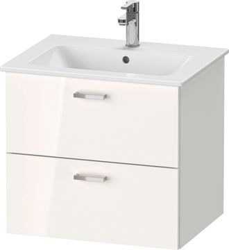Duravit Duravit - Xbase, Juego De Muebles De Pared, Con Armario Con Espejo