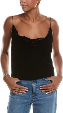 L'agence Calista Cowl Neck Silk-Blend Cami
