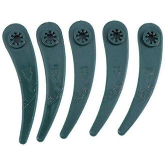 OEM Paquete De 50 Cuchillas De Pl&aacute;stico Para Cortac&eacute;sped Bosch Art23-18li Y Art26-18li-crezuo