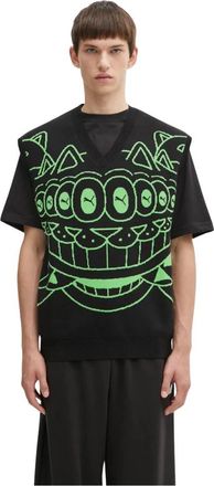 Puma Ripndip Gebreide Vest - Heren - Spencers - Zwart - XL - Katoen - Truien & Vesten