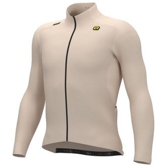 Al&eacute; R-EV1 Warm Race L/S Jersey Velotrikot f&uuml;r Herren | beige