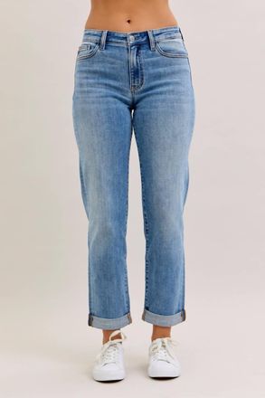 Judy Blue Rowan Boyfriend Jean In Blue