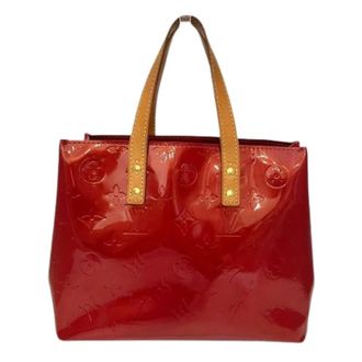 Louis Vuitton Pre-owned Handbags, female, Red, Size: ONE SIZE Pre-owned Reade PM Vernis Handbag