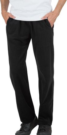Trigema Jerseyhose TRIGEMA TRIGEMA Fleece Freizeithose, Herren, Gr. XXL, US-Gr&ouml;ssen, schwarz, Fleece, 100% Polyester, Hosen Jerseyhose