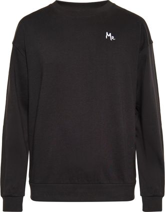 Mymo Sweatshirt Heren zwart