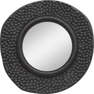 Atmosphera Espejo Nyer Redondo, 60 X 60 Cm, Negro - Atmosphera Cr&eacute;ateur DInt&eacute;rieur