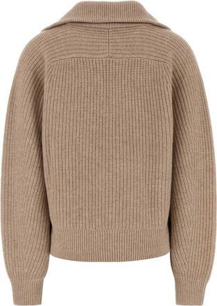 Isabel Marant Womens Beige Wool Blend Miranda Sweater Maglieria
