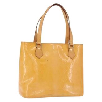 Louis Vuitton Pre-owned Tote Bags, female, Orange, Size: ONE SIZE Pre-owned Houston Hand Bag