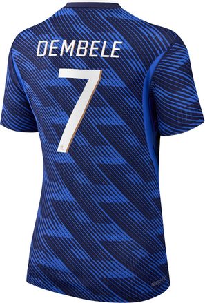Nike Ousmane Demb&eacute;l&eacute; France National Team 2026 Match Home Nike Womens Dri-FIT ADV Soccer Jersey in Blue | NN203949095-FFF