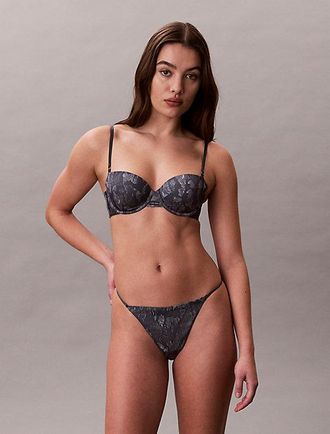 Calvin Klein String Thong - Signature Satin