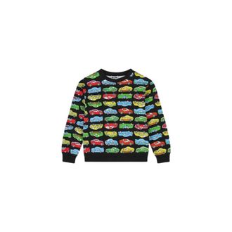 Moschino Printed Cotton Sweatshirt - male - Moschino - Kids Sweatshirts - Multicolor - 6 Y - Kids