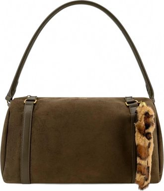 Like Dreams Womens Reve Bowling Bag In Olive