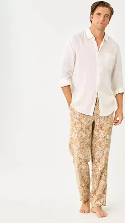 Lilly Pulitzer Mens Stuff 32 Theo Linen Pant
