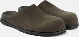 Rick Owens Granola leather slides