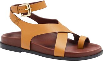 Free People Anya Criss Cross Leather Sandal